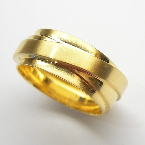 Gelbgold Ring - Lagenring